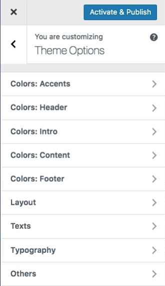 Change font size in WordPress theme with Customizer